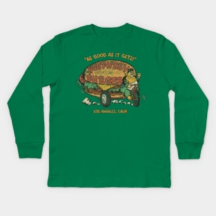 Humphery Burger 1933 Kids Long Sleeve T-Shirt